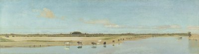 The River Ofanto by Giuseppe de Nittis